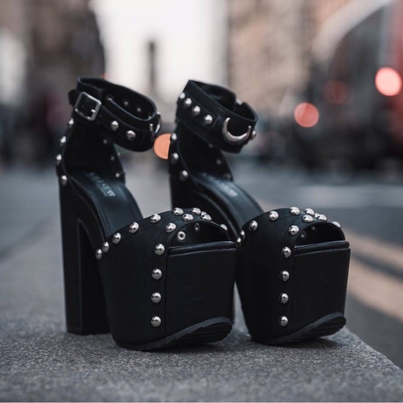 KILLSTAR STEVIE PLATFORMS SIZE 8 - Picture 2 of 16